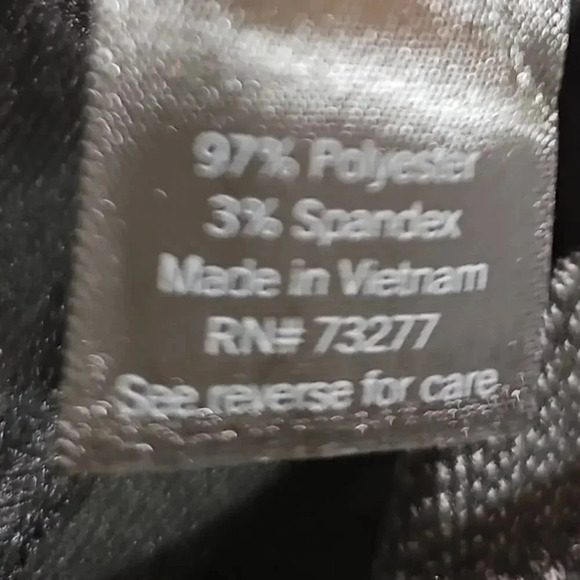 Simply Vera Vera Wang High-Rise Ponte Bootcut Pants Grey Texture Size XL - Picture 6 of 7